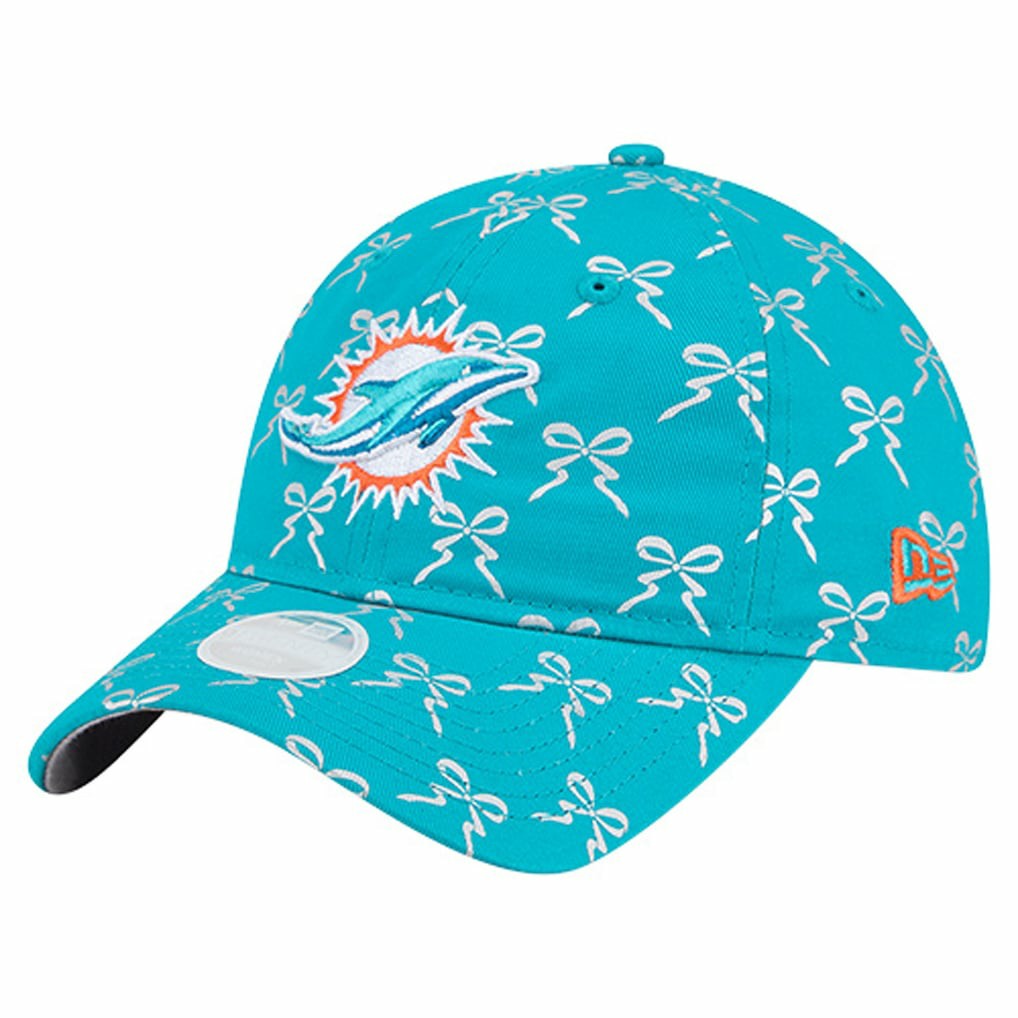 Women's Ribbon 9TWENTY Adjustable Hat - Miami Dolphins