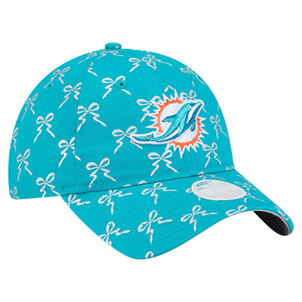 Women's Ribbon 9TWENTY Adjustable Hat - Miami Dolphins