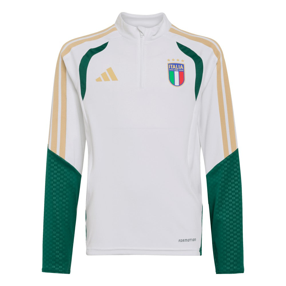 Italy National Team Youth FIFA x World Cup Tiro Training Top - Adidas White