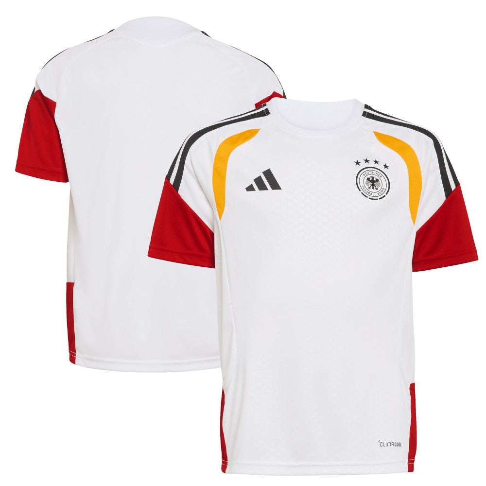 Germany National Team Youth FIFA x World Cup 2026 Tiro Training Jersey - Adidas White
