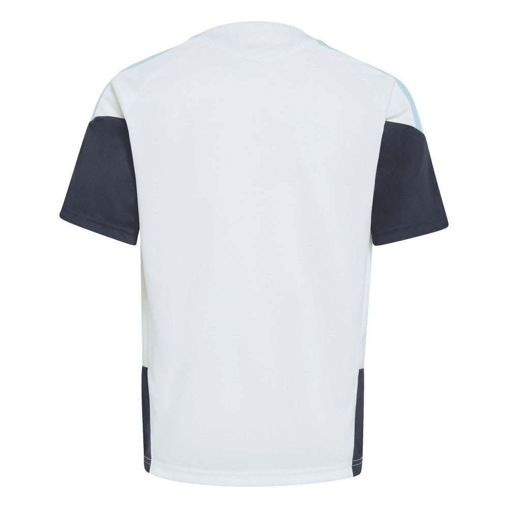 Argentina National Team Youth FIFA x World Cup 2026 Tiro Training Jersey - Adidas White