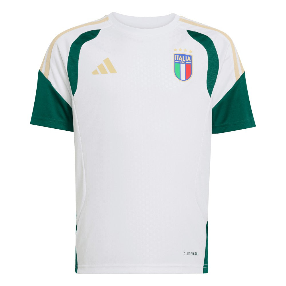 Italy National Team Youth FIFA x World Cup 2026 Tiro Training Jersey - Adidas White