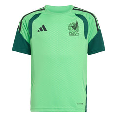 Mexico National Team Youth FIFA x World Cup 2026 Tiro Training Jersey - Adidas Green