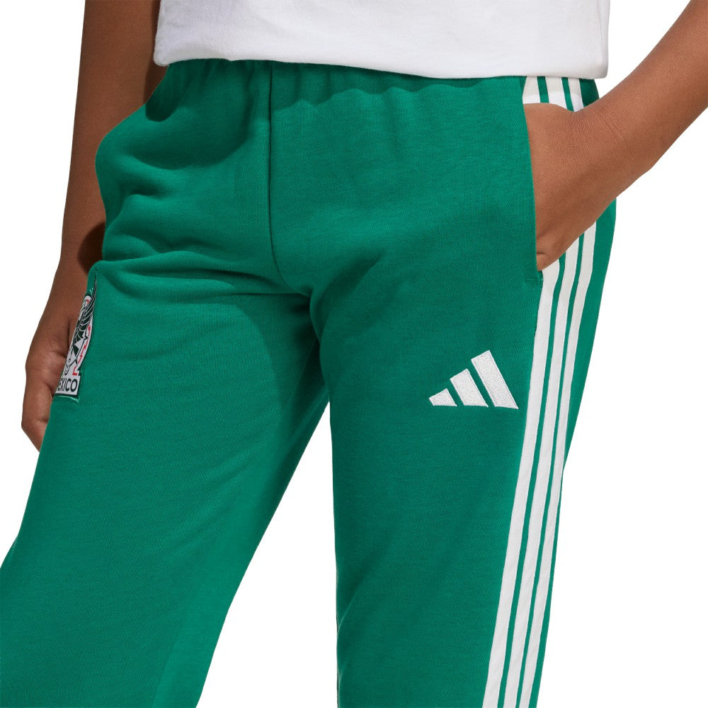 Mexico National Team Youth FIFA x World Cup Alphaskin Pants - Adidas Green