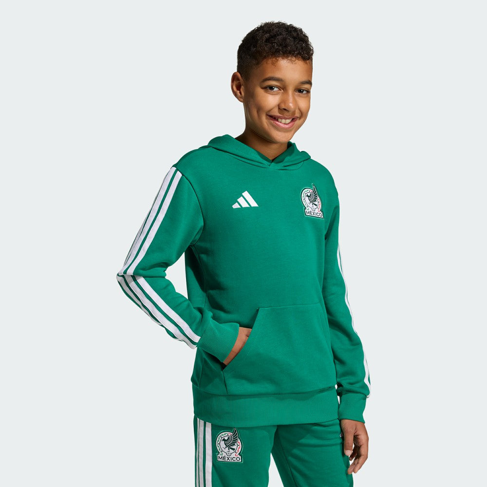 Mexico National Team Youth FIFA x World Cup Alphaskin Hoodie - Adidas Green