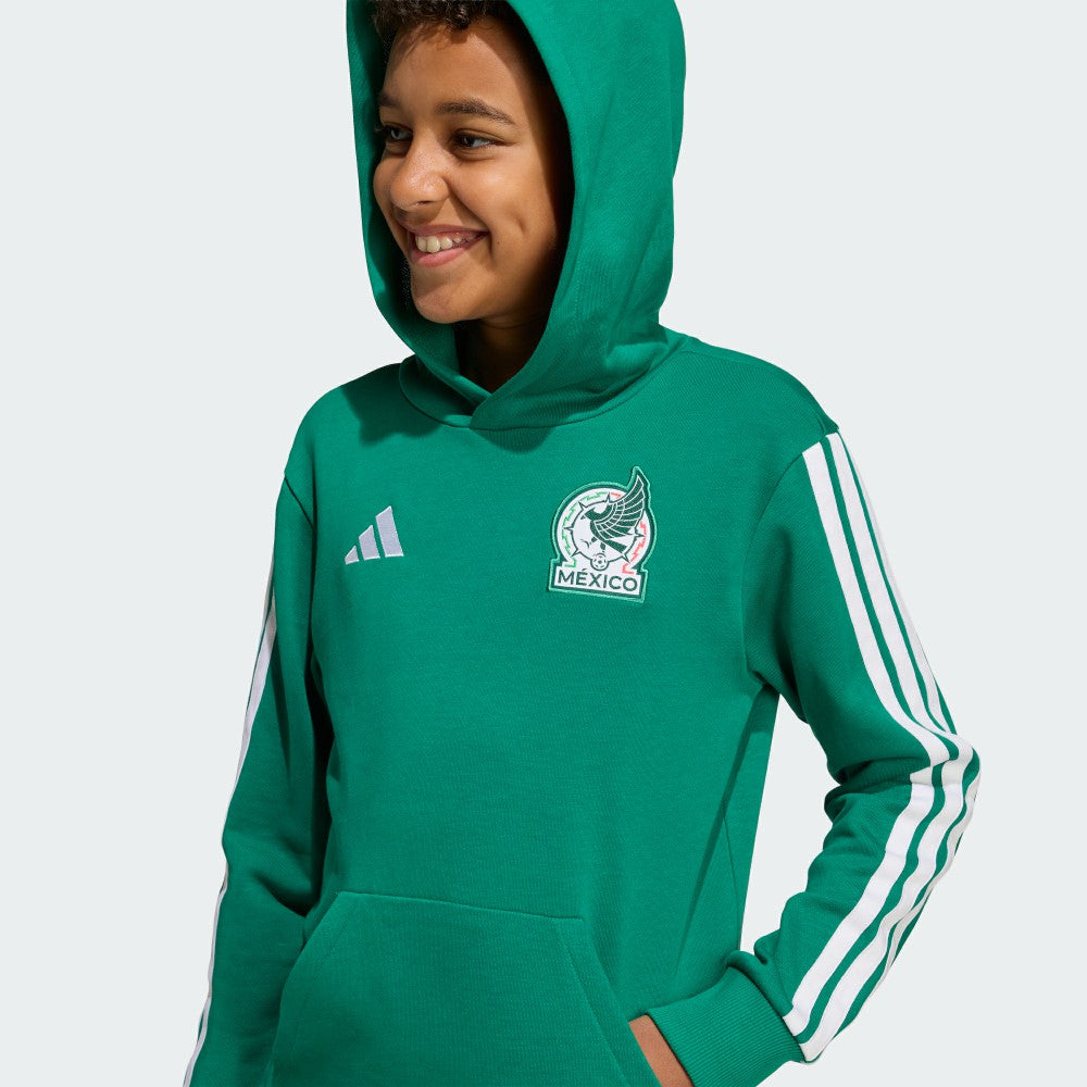 Mexico National Team Youth FIFA x World Cup Alphaskin Hoodie - Adidas Green
