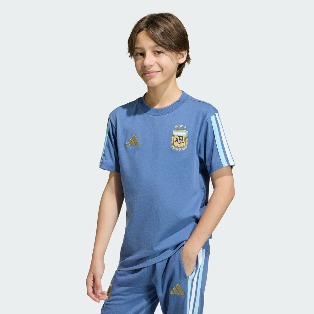 Argentina National Team Youth FIFA x World Cup Alphaskin T-Shirt - Adidas Blue