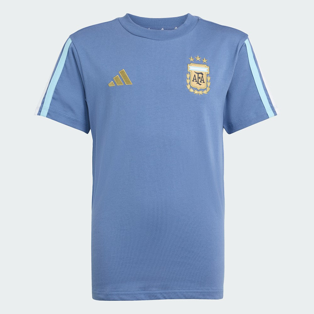 Argentina National Team Youth FIFA x World Cup Alphaskin T-Shirt - Adidas Blue