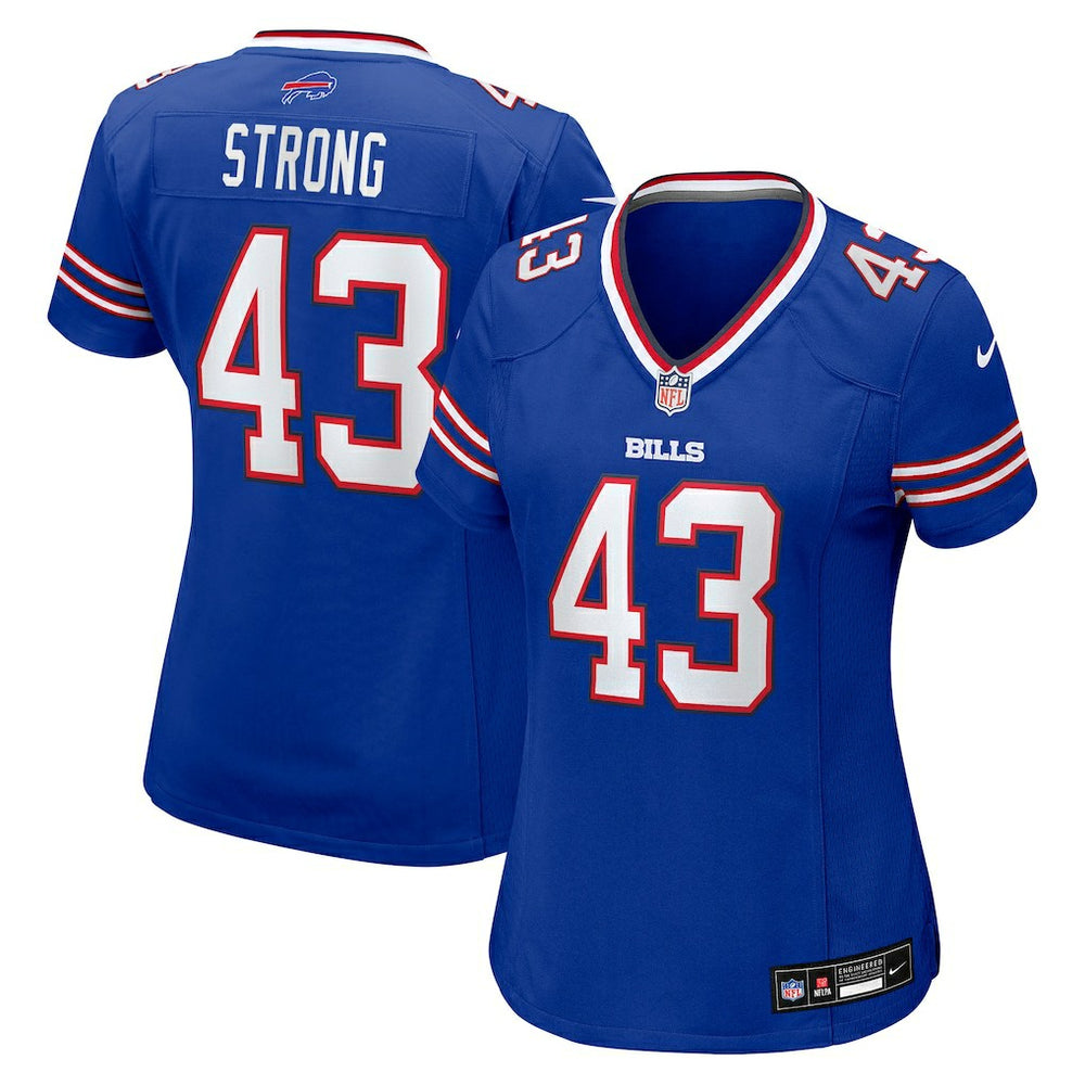 Dorian Strong  Women's Team Game Jersey - Buffalo Bills