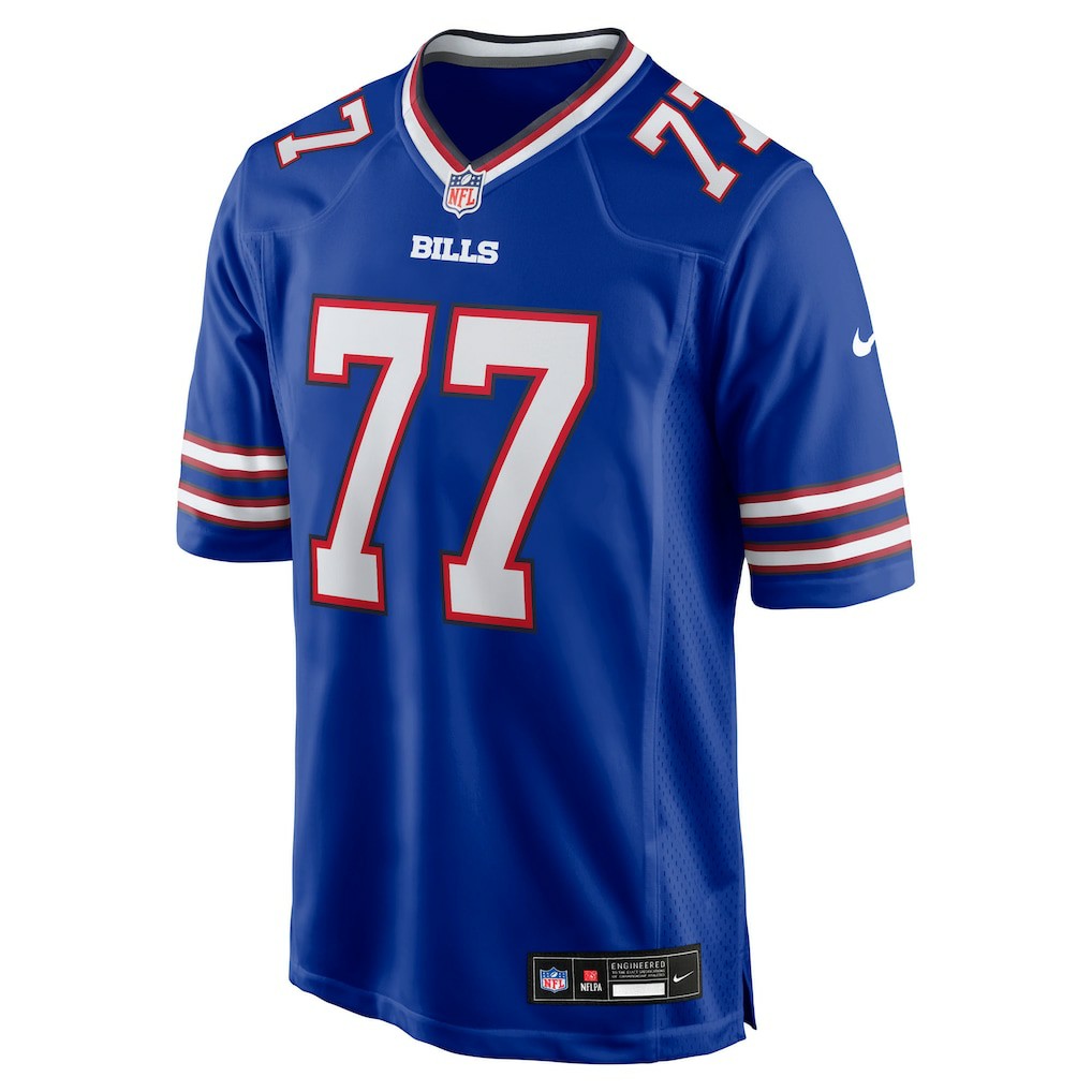 Chase Lundt  Team Game Jersey - Buffalo Bills