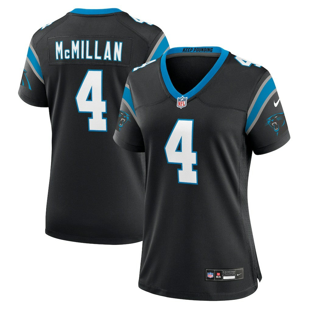 Tetairoa McMillan  Women's Team Game Jersey - Carolina Panthers
