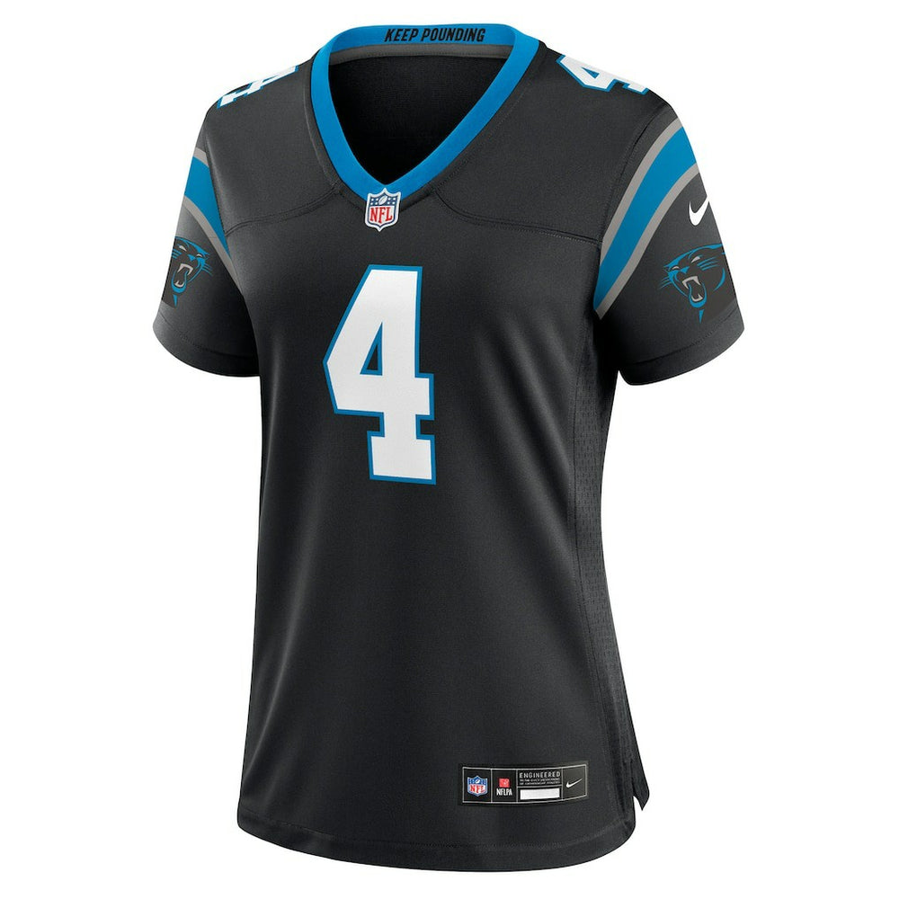 Tetairoa McMillan  Women's Team Game Jersey - Carolina Panthers