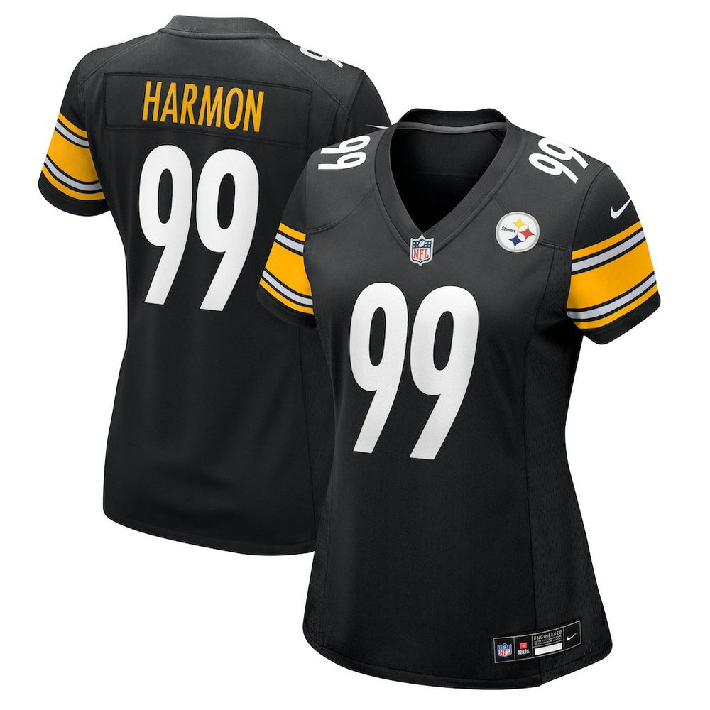 Derrick Harmon  Women's Team Game Jersey - Pittsburgh Steelers