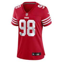 Mykel Williams  Women's Team Game Jersey - San Francisco 49ers