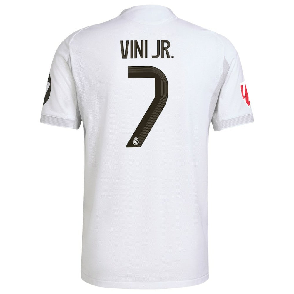 Vini Jr. Real Madrid 2025/26 Home Jersey - Adidas White