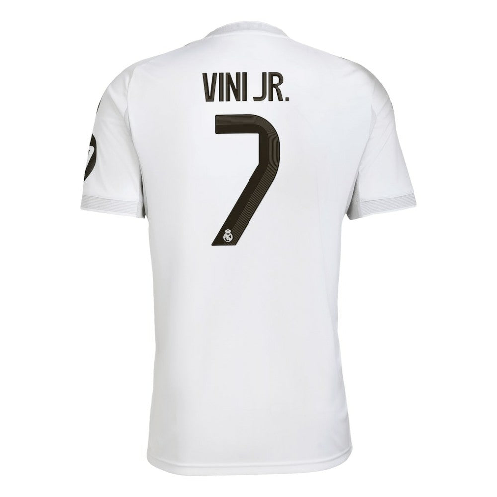 Vini Jr. Real Madrid 2025/26 Home Replica Jersey - Adidas White