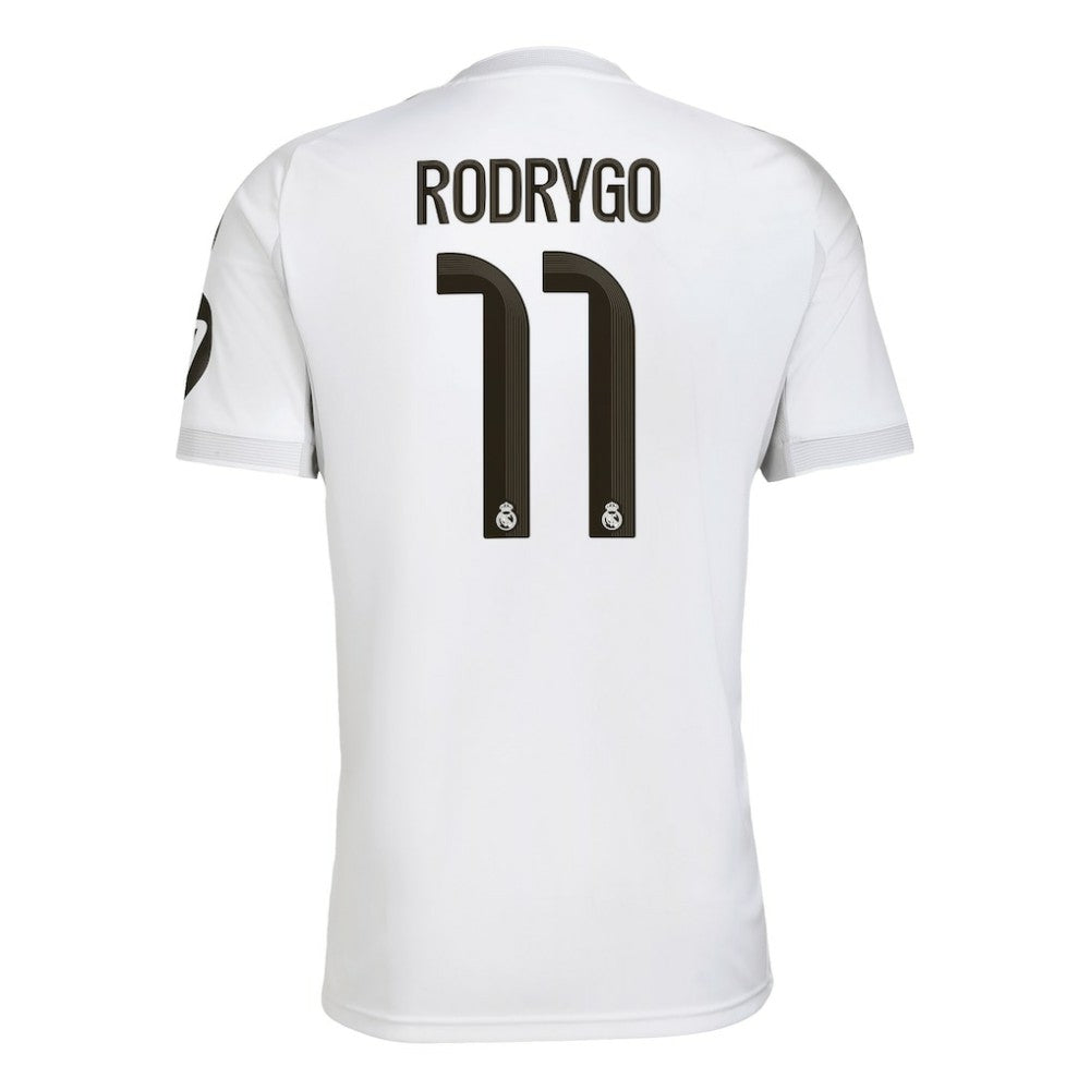 Rodrygo Real Madrid 2025/26 Home Replica Jersey - Adidas White