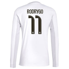 Rodrygo Real Madrid 2025/26 Home Replica Jersey - Adidas White