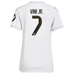 Vini Jr. Real Madrid Women's 2025/26 Home Replica Jersey - Adidas White