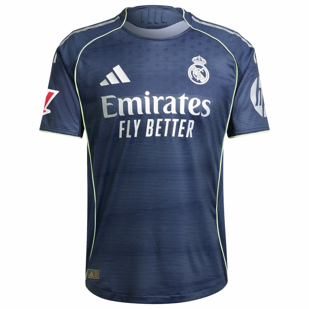 Vini Jr. Real Madrid 2025/26 Away Player Jersey - Adidas Blue