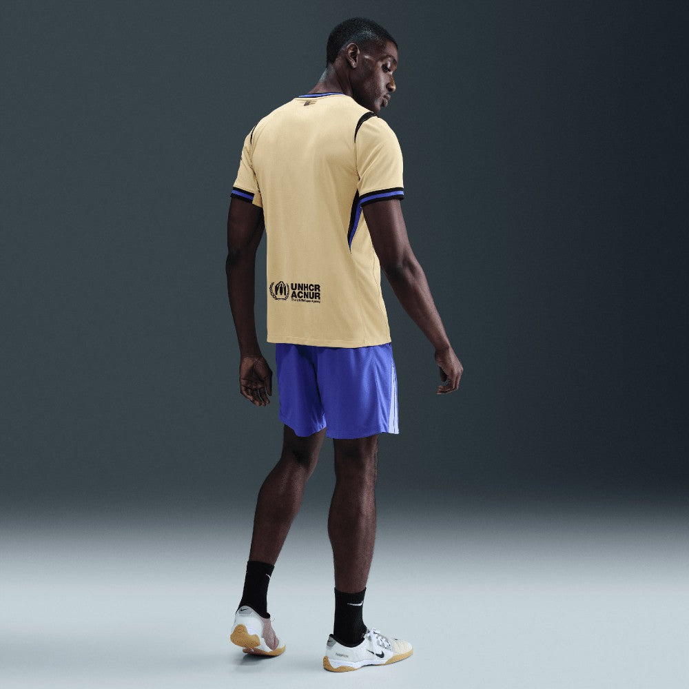 Barcelona 2025/26 Away Stadium Replica Jersey - Nike Gold