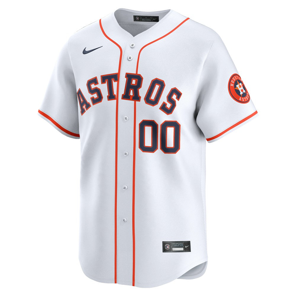 MLB Houston Astros Nike Youth Home Custom Limited Jersey