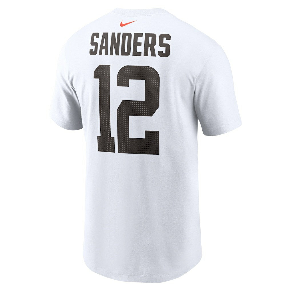 Shedeur Sanders  2025 NFL Draft Name & Number T-Shirt - Cleveland Browns