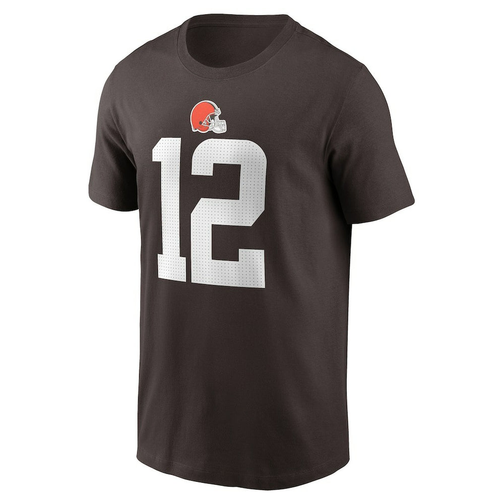Shedeur Sanders  2025 NFL Draft Name & Number T-Shirt - Cleveland Browns