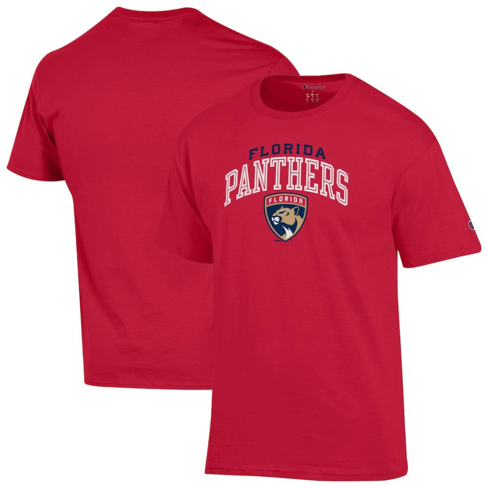 NHL Red Florida Panthers Champion Primary Logo T-Shirt