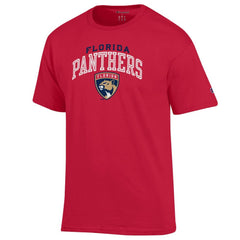 NHL Red Florida Panthers Champion Primary Logo T-Shirt