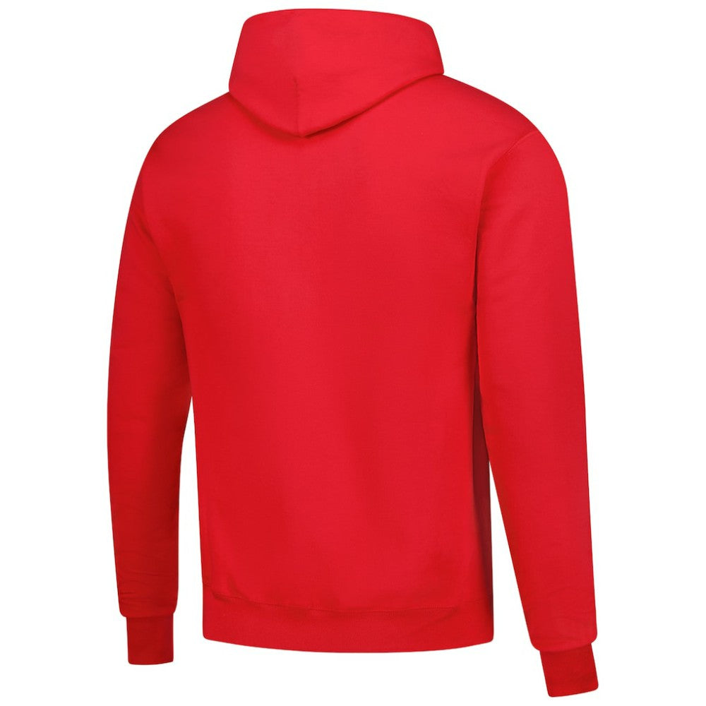 NHL Red Montreal Canadiens Champion Primary Logo 1-Hit Pullover Hoodie