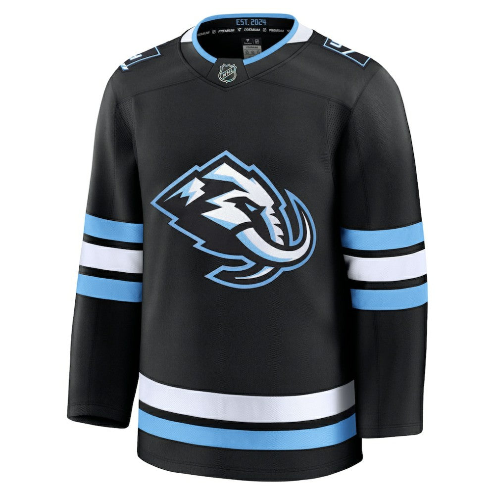 NHL Black Utah Mammoth Fanatics Home Premium Jersey