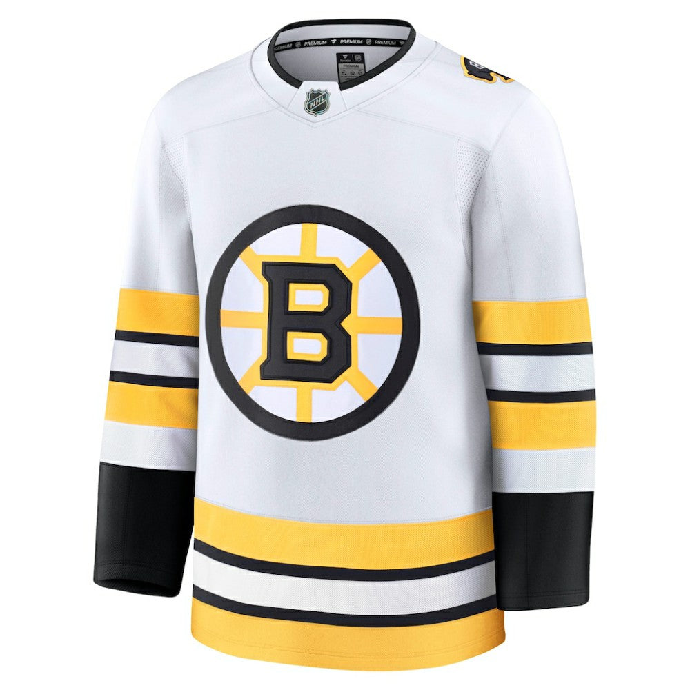 NHL White Boston Bruins Fanatics Away Premium Jersey
