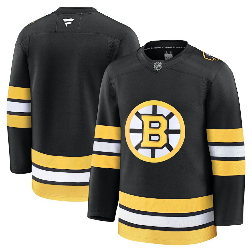 NHL Black Boston Bruins Fanatics Home Premium Jersey