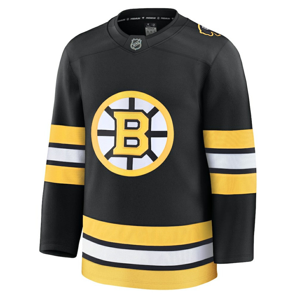 NHL Black Boston Bruins Fanatics Home Premium Jersey