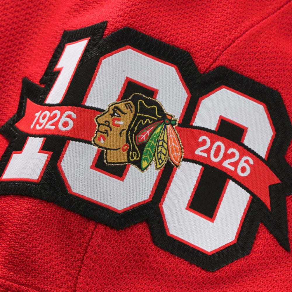 NHL Red Chicago Blackhawks Fanatics Centennial Premium Jersey