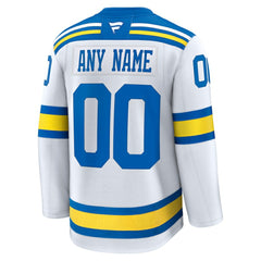 NHL White St. Louis Blues Fanatics Away Premium Custom Jersey