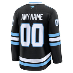 NHL Black Utah Mammoth Fanatics Home Premium Custom Jersey