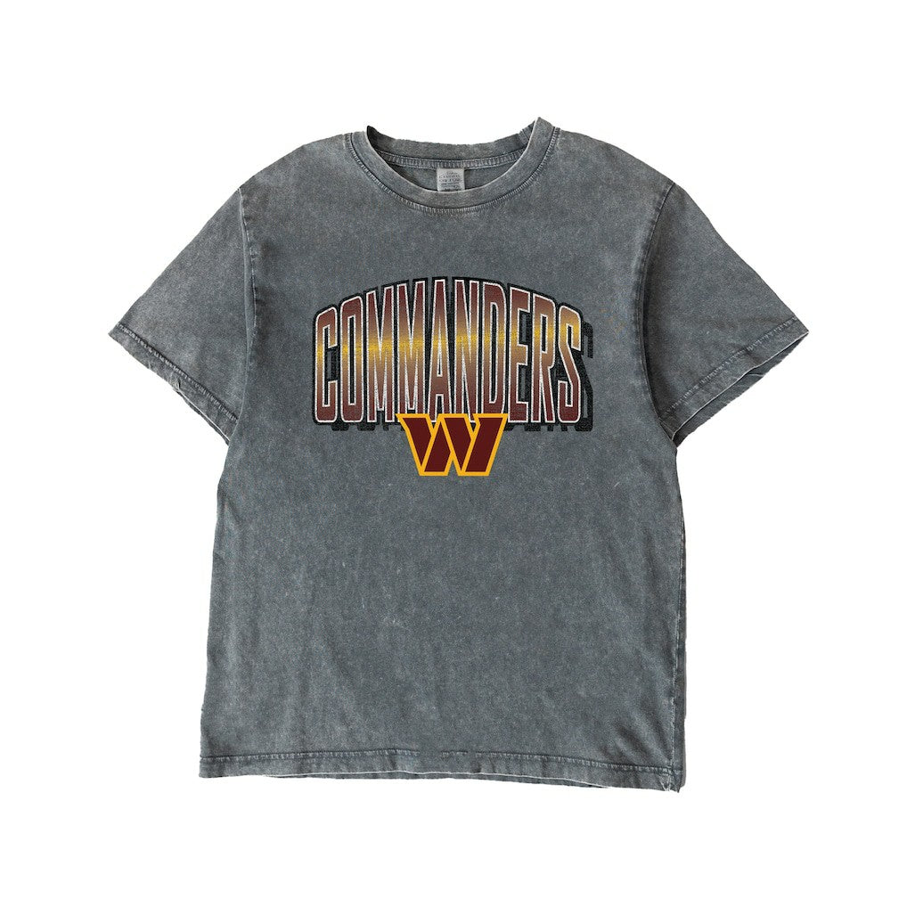 Gameday Couture Women's Peak Performance Oversized Snow Wash T-Shirt - Washington Commanders