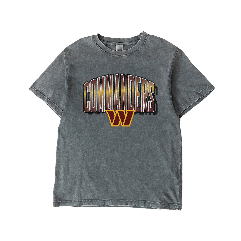 Gameday Couture Women's Peak Performance Oversized Snow Wash T-Shirt - Washington Commanders