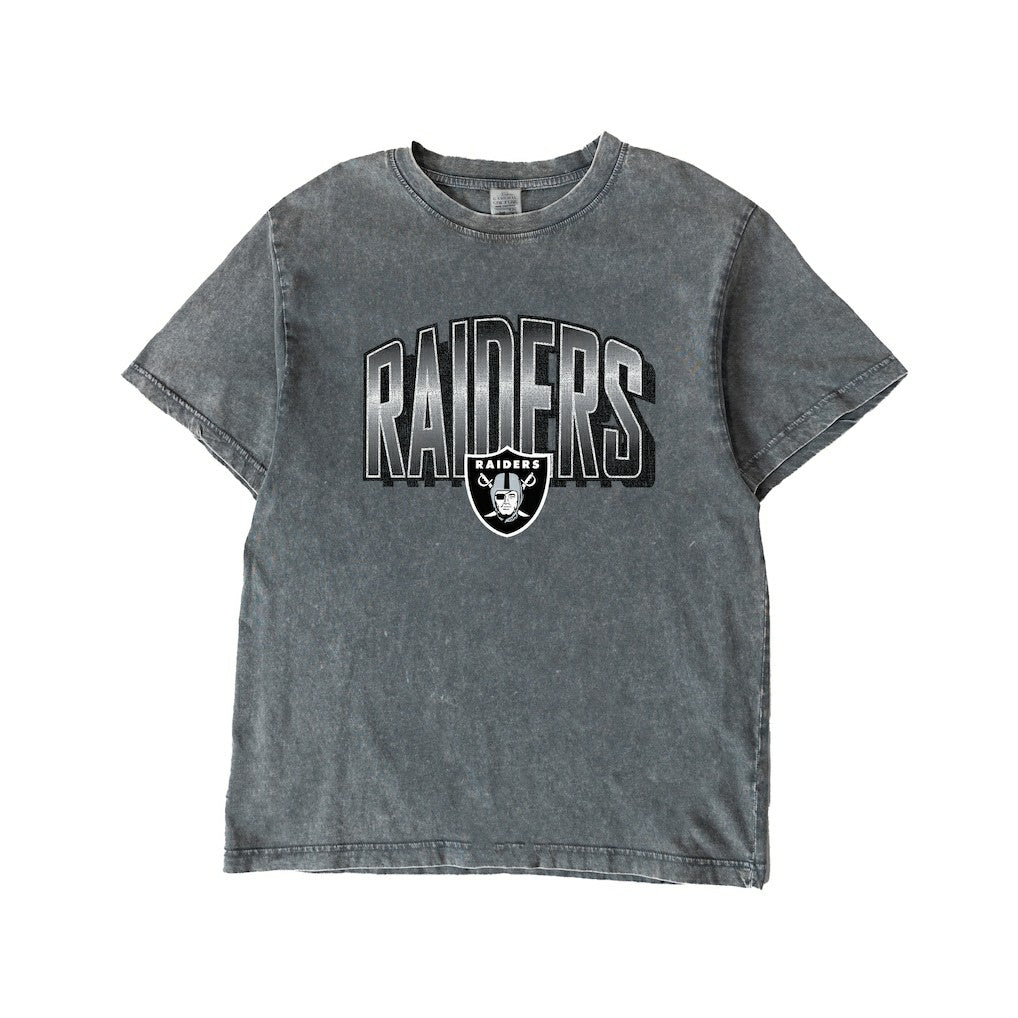 Gameday Couture Women's Peak Performance Oversized Snow Wash T-Shirt - Las Vegas Raiders