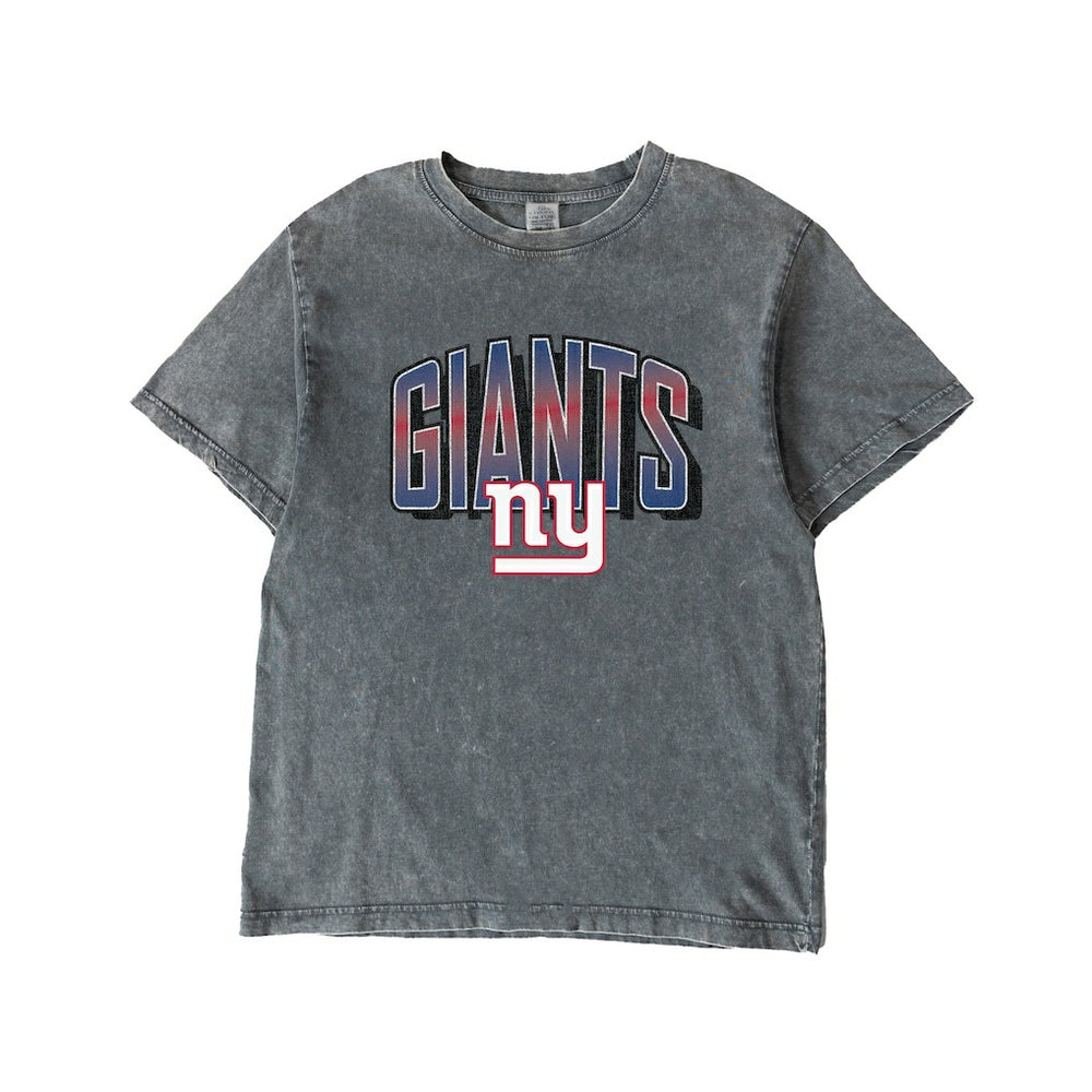Gameday Couture Women's Peak Performance Oversized Snow Wash T-Shirt - New York Giants