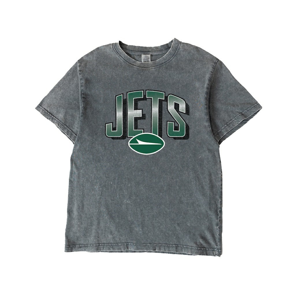 Gameday Couture Women's Peak Performance Oversized Snow Wash T-Shirt - New York Jets
