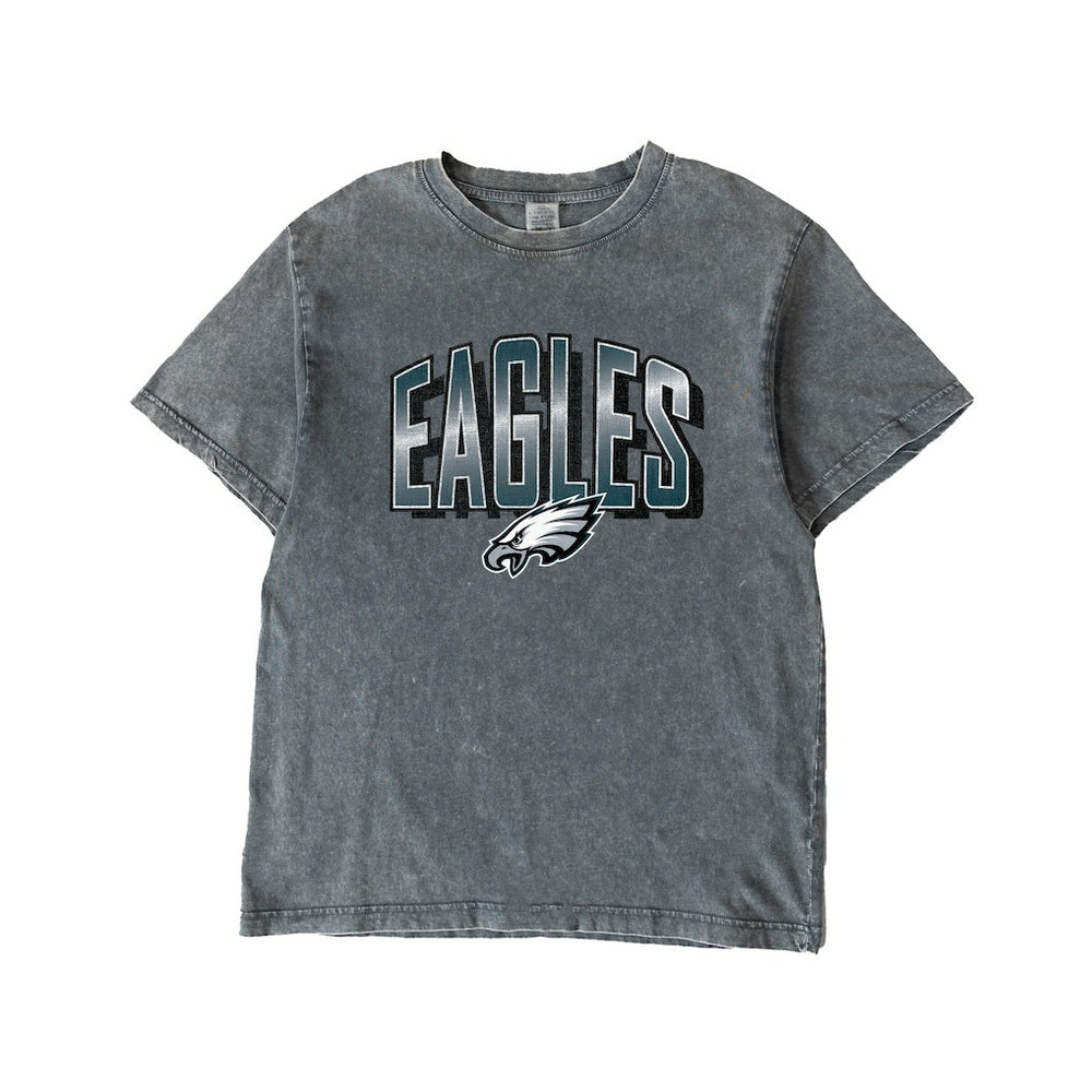 Gameday Couture Women's Peak Performance Oversized Snow Wash T-Shirt - Philadelphia Eagles