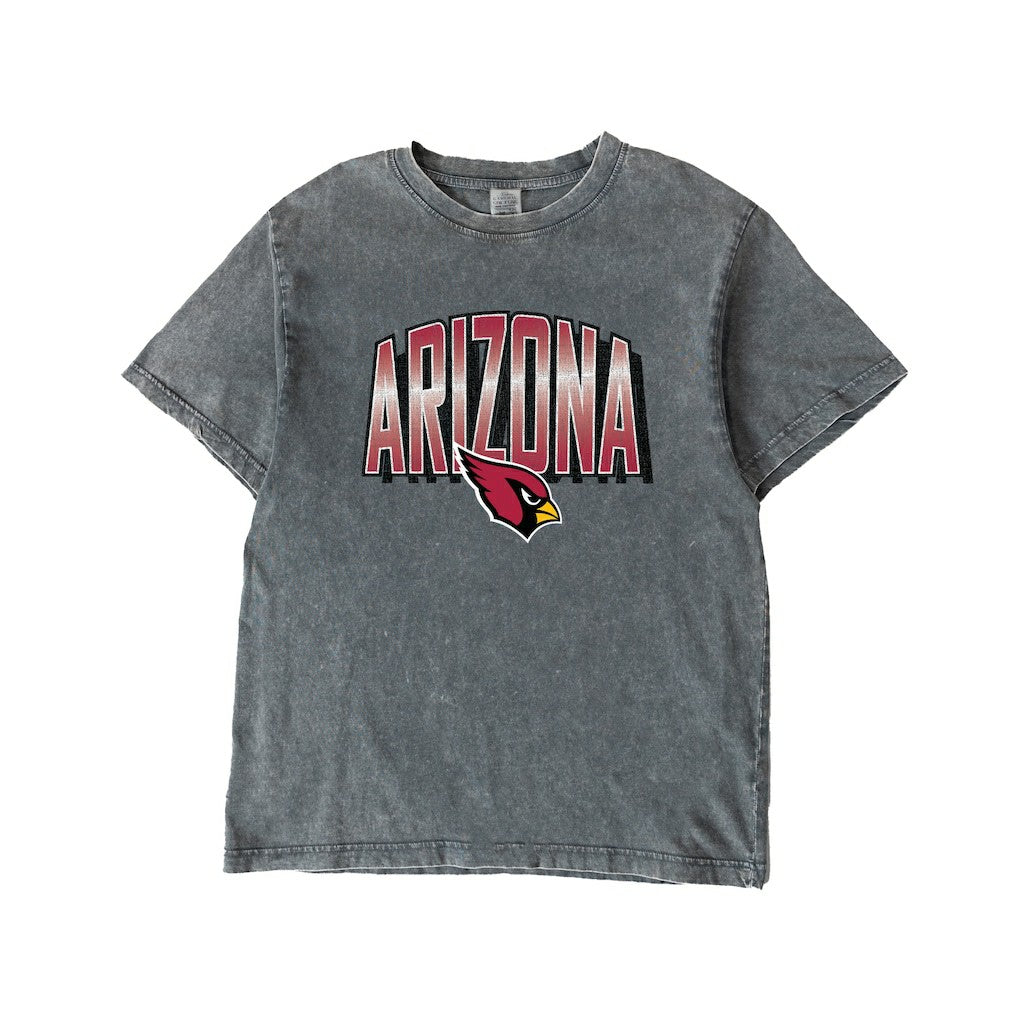 Gameday Couture Women's Peak Performance Oversized Snow Wash T-Shirt - Arizona Cardinals