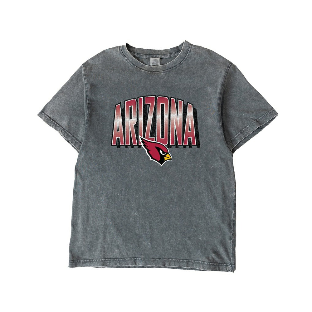 Gameday Couture Women's Peak Performance Oversized Snow Wash T-Shirt - Arizona Cardinals