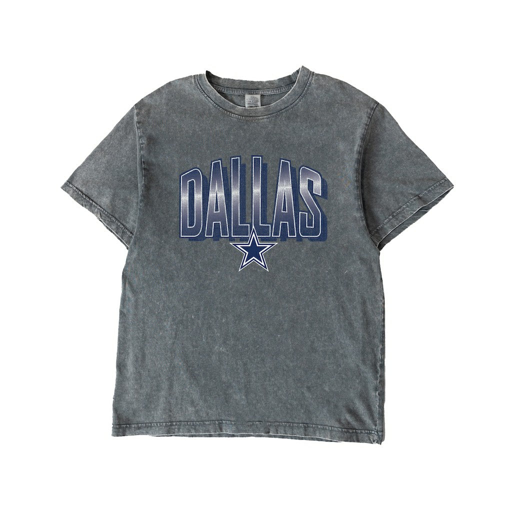 Gameday Couture Women's Peak Performance Oversized Snow Wash T-Shirt - Dallas Cowboys