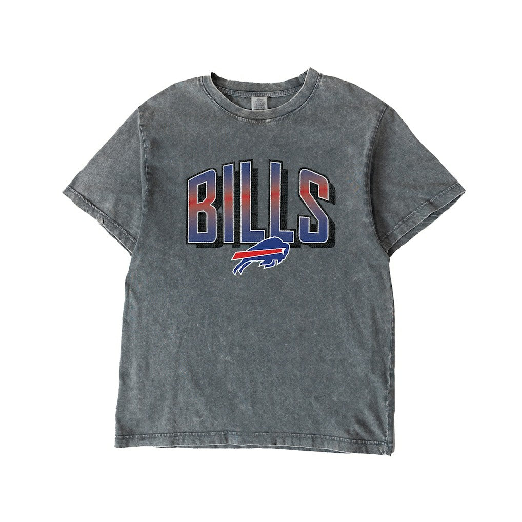Gameday Couture Women's Peak Performance Oversized Snow Wash T-Shirt - Buffalo Bills