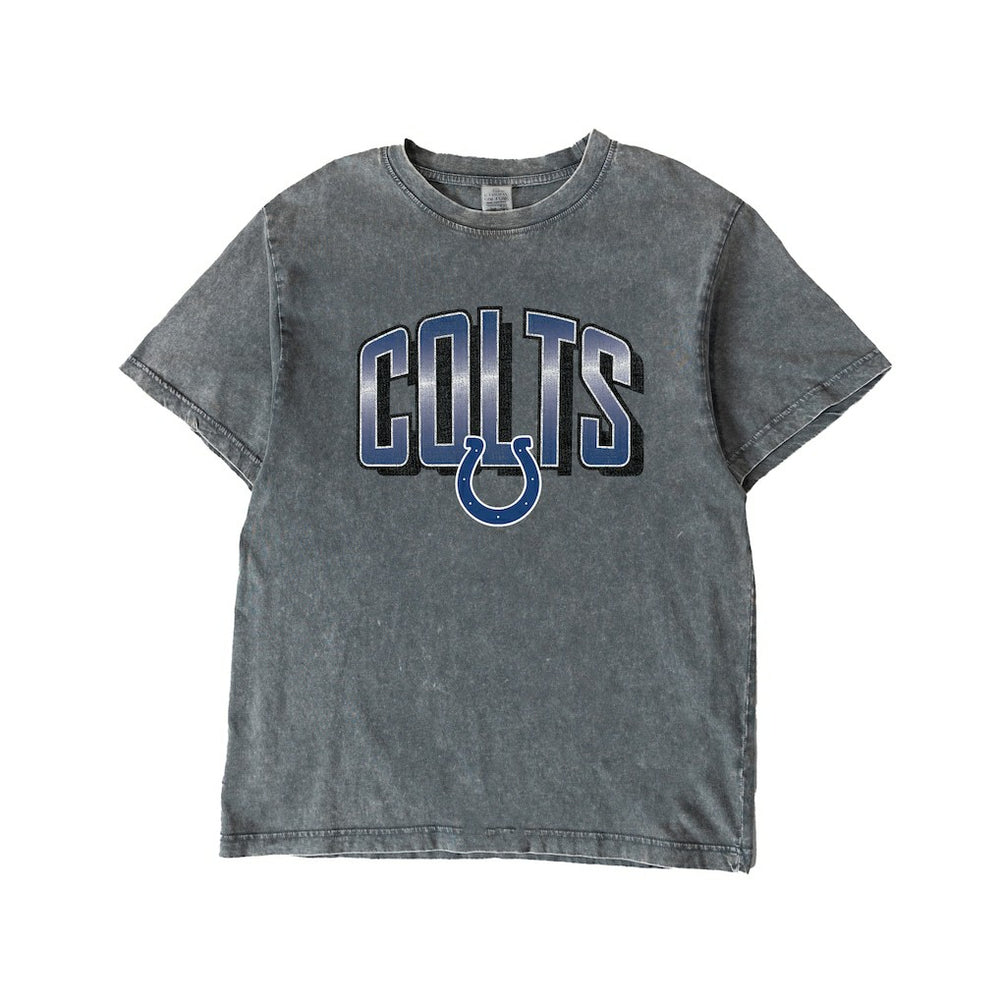 Gameday Couture Women's Peak Performance Oversized Snow Wash T-Shirt - Indianapolis Colts