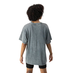 Gameday Couture Women's Peak Performance Oversized Snow Wash T-Shirt - Carolina Panthers
